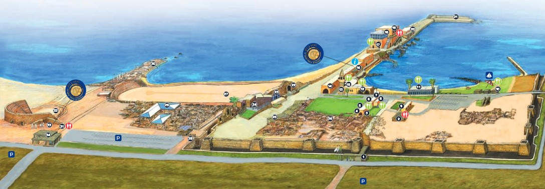 Caesarea Harbour National Park