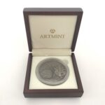 2016 Cat Eye Coin From Animal Series in display case