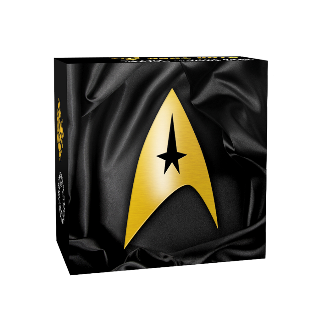 Canada 2016 Star Trek Gold $200 Delta Coin Box