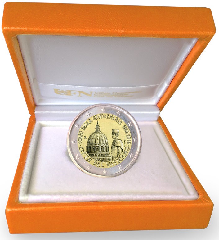 Vatican City 2016 Proof Commemorative 2 Euro in Box