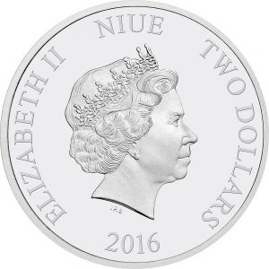 2016 Disney Princess Pocahontas 1oz Silver Coin Obverse