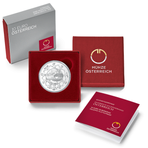 Austria 2016 Silver 10 Euro Austria Piece by Piece Proof Box