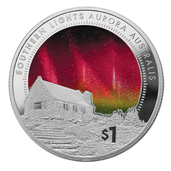 New Zealand 2017 Southern Skies Silver $1 Coin Reverse