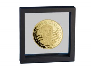 Equatorial Guinea 2017 Trump Inauguration 5000 Franc Gold Coin in Box