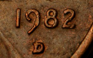 1982 Denver Bronze Small Date 1c