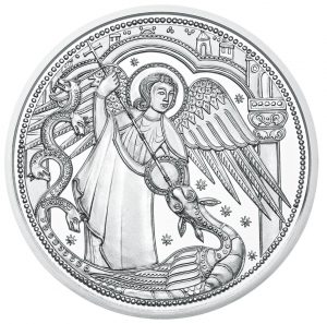 Austria 2017 Archangel Michael - The Protecting Angel Silver Coin Reverse