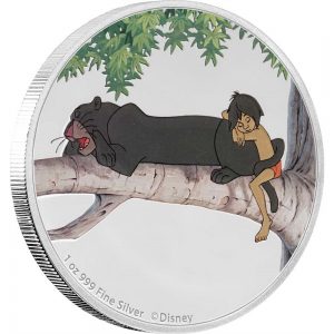 Jungle Book 50th Anniversary Bagheera Coin Reverse