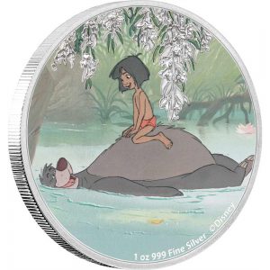 Jungle Book 50th Anniversary Baloo Coin Reverse