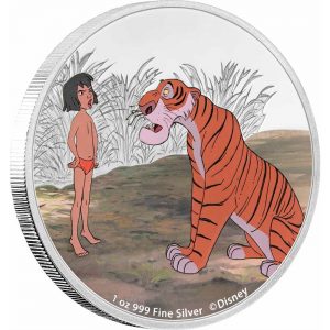 Jungle Book 50th Anniversary Shere Khan Coin Reverse