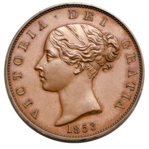 Queen Victoria's Young Head Portrait
