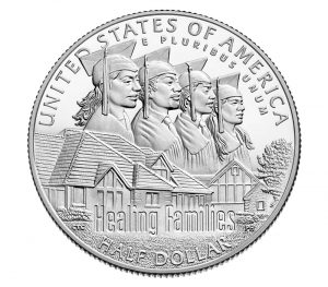 USA 2017 Boys Town Centennial Commemorative Half Dollar Coin Reverse