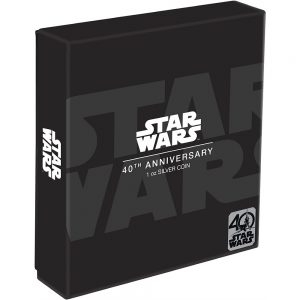2017 Star Wars 40th Anniversary 1oz Silver Coin Cover