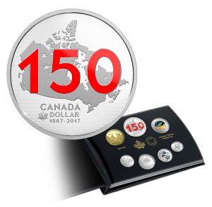 Canada 2017 Our Home and Native Land Limited Edition Silver Dollar Set