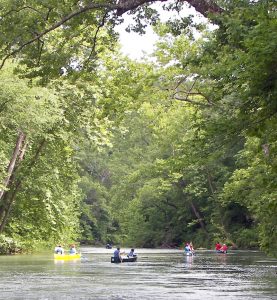 Ozark National Scenic Riverways - Current River Canoeing