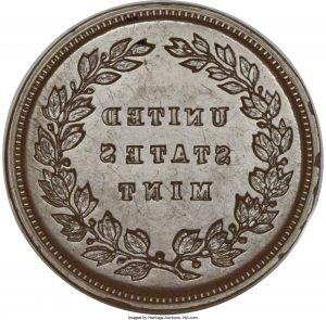 1942 1C Experimental Plastic Cent Reverse and Incuse