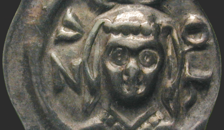 Holy Roman Empire, Fraumünster Abbey of Zurich, Elizabeth of Wetzikon, Pfennig 1285 obverse